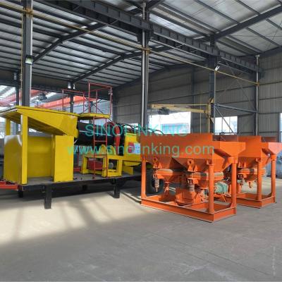 China For 20TPH Recovery Diamond Mining Equipment Diamond Washing And Washing Plant For Sale Te koop