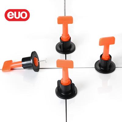 China EUO Modern Reusable Floor Spacers Wall Leveling System Tile Leveling Clips Tile Accessories for sale