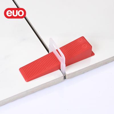 China Modern euo wedgec custom plastic tile spacers tile leveling system tools for wall or floor for sale