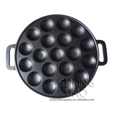 China Viable cast iron Gietijzeren Poffertjespan (19 poffertjes) for sale