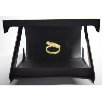 China MOQ 1pcs 3D Advertising 180 degree 7d hologram projector ready 3d jewelry showcase with hologram screen for sale