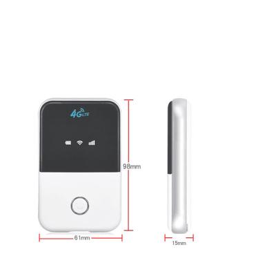 China 2020 Mini Portable Wireless WIFI Hotspot 4G LTE Router 4G Sim Card Slot Wireless Router MINI WIFI MIFIS New Product for sale