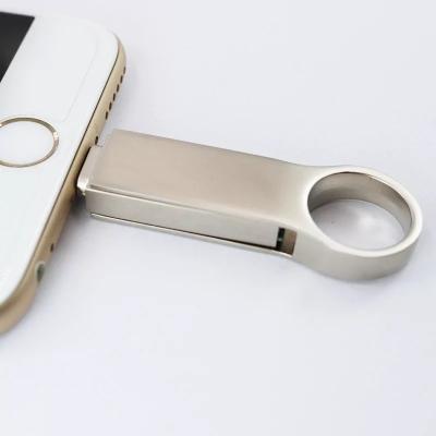 China Metal USB 2.0 Full Color Printing Popular Gift Advertising Metal Pendrive 16GB OTG USB 8GB Flash Drive For iPhone USB Stick for sale