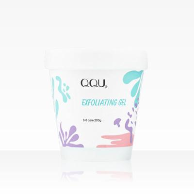 China Facial Exfoliator Curacao Aloe Exfoliation 300ml Cream Texture Mild Without Damaging Skin Exfoliating Facial Body Scrub for sale