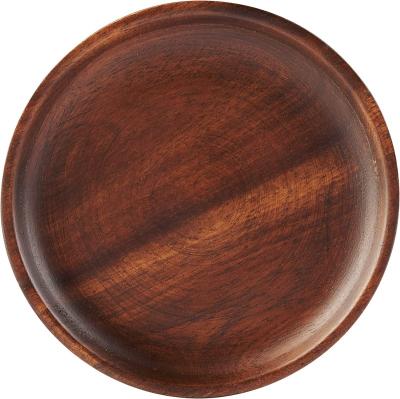 China Plant Saucer Tray Saucer in Europe Pine Wood for Indoor and Outdoor Plants with Burning Finish for sale