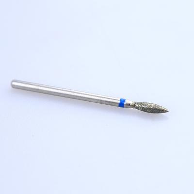 China Nail Art Beauty Diamond Milling Cutter for Manicure Flame Nail Ceramic Drill Bit Nail Art Salon Electric Manicure Nail File Machine For for sale