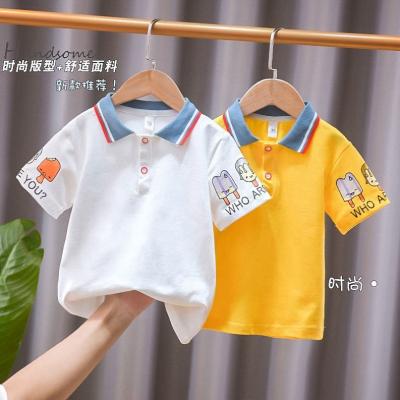 Cina Kids Anti-Shrinkage Shorts Sheaths Loose T-shirts And Comfortable T-shirts From Rich Summer Cotton Fabric For in vendita