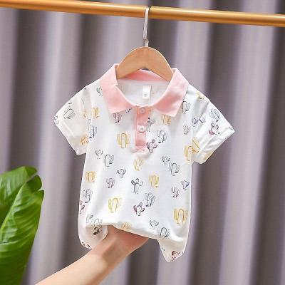 Cina Anti Shrink Kid Clothes Most Popular For Summer Baby Boy Plain T Shirts in vendita