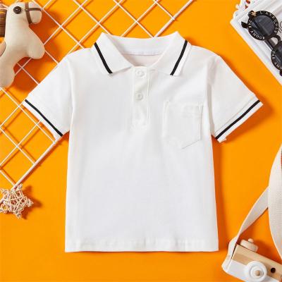 Cina Anti-Shrink Cloth Cotton Summer T-shirts Baby Boy Girls OEM Loose And Comfortable T-shirts in vendita