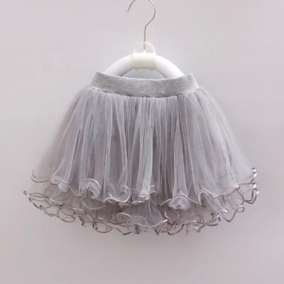 China Wholesale Soft Breathable Kids Tulle Shimmer Pink Glitter Stars Kids Girls Dress Tutu Skirt for sale