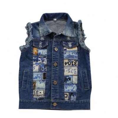 China 2019 new arrivals baby boy denim vest clothes viable baby kids spring high quality clothes clothing for kids for sale