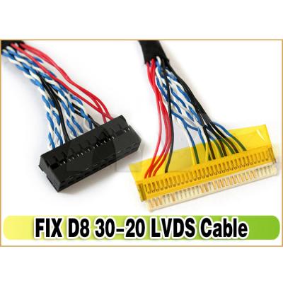 China FIX-30P-D8 1ch 8bit LVDS Cable for LCD Panels for sale