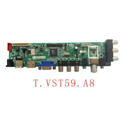 China ROWA T.VST59.A8 LCD LED TV Controller Board Chipset TSUMV59XU for sale