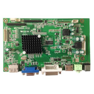 China MST9XGA 2K Resolution LCD Controller Board with DP VGA DVI HDMI Input for sale