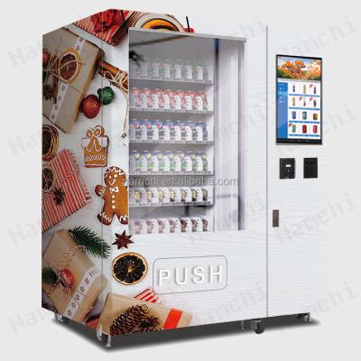 China Hotel Subway Station Mall Namchi Vending Machine with Touch Screen and One Elevator Snack Vending Machine for sale