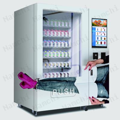 China Hotel Metro Station Mall Tissue Vending Machine Pink Whips Nail Press Vending Machine For Cosmetic Products for sale