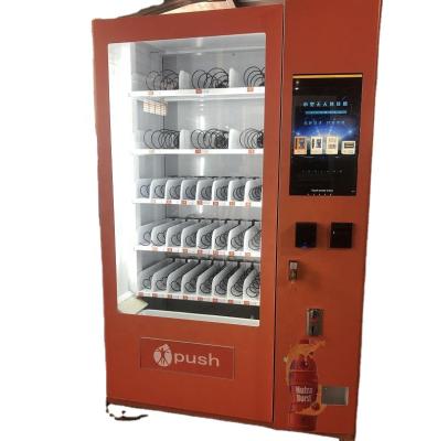 China UK Hotel Metro Station Mall Cake Vending Fruit and Salad Vending Machine Farm Fresh Eggs Vending Machine for sale