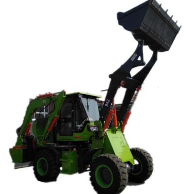 China Multi Hoe Hotels Mini Rear Loader Tractor Articulated Wheel Loader for sale