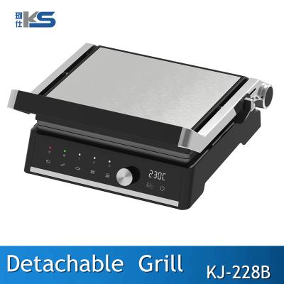 China Household Digital Touch Detachable Grill Automatic Press Grill With Sensor Grill for sale