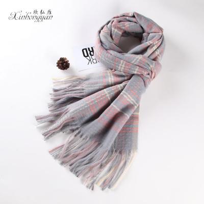 China Autumn And Winter Warm Long paragraph large wild lattice scarf bib fashion shawl XHY-03 XHY-03 for sale