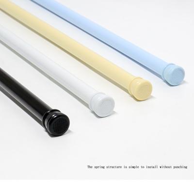 China Durable Rust Resistance Tension Rod Telescopic Wardrobe Closet Rods Shower Curtain for sale