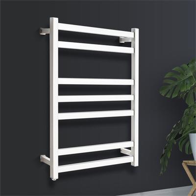 China Sustainable Hot Selling Fashion China Brushed Nickel Towel Warmer Rail Bathroom Heater for sale