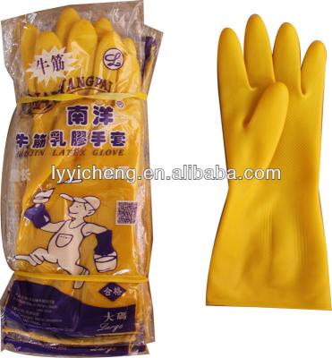 China High quality household cleaning gloves/rubber gloves/dishwashing gloves for sale