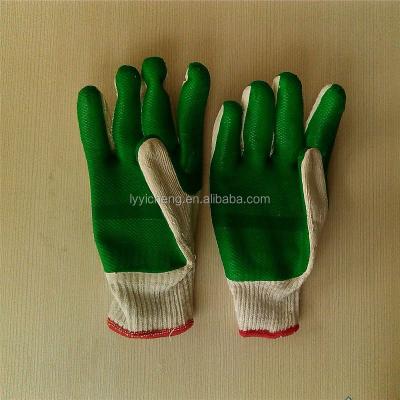 China Construction Cotton Rubber Coated Glove / Wholesale Latex Glove Porcelain for sale