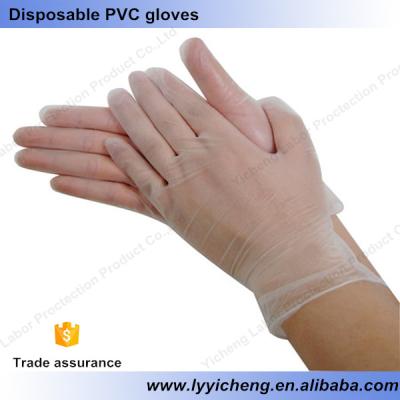 China Assembly Work Medical Electronics Household Electronics Labor Etc Chemical Lab Disposable PVC Gloves for sale