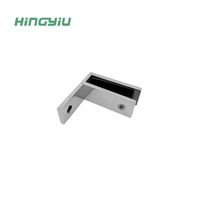 China Easy To Install Stainless Steel Glass Connector Flange Glass Corner Glass Corner Connector for sale