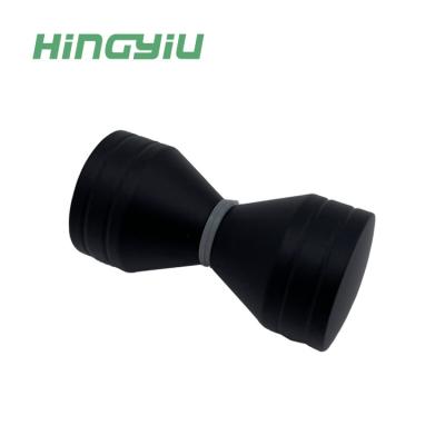 China Black Bathroom Door Handle Knob Hardware Shower Installation Premium Glass Door Knob Easy Knob Accessory for sale