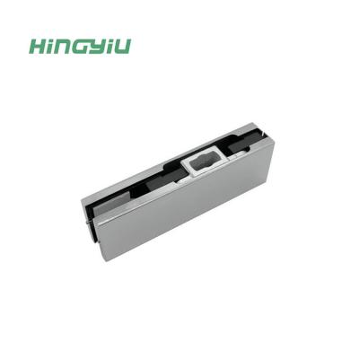 China Glass thickness: 10-12 mm tempered glass stainless steel patch fittings fitting hydraulic lock floor hinge glass patch fitting for sale