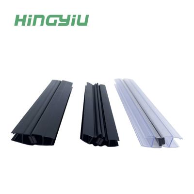 China Easy Plastic Rubber Waterproof Rubber Strip Bathroom Shower Door Seal Shower PVC Strip Shower Installation PVC Seal Strip for sale