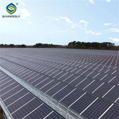 China Good Insulation Multi Span Photovoltaic Greenhouse For Saving Power for sale