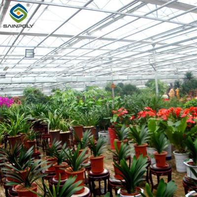 China Sainpoly Commercial  Agricultural Flower Green Houses For Planting for sale