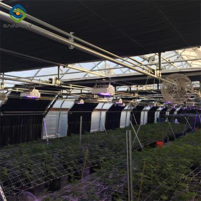 China SAINPOLY Large Size Blackout System Greenhouse With Electric Systems for sale