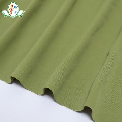 China Breathable solid color lycra swimwear fabric, elastic warp bikini fabric for sale