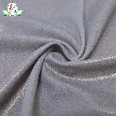 China Stretch Pilling Resistant Gold Or Silver Foil Swimsuit Fabric With GRS for sale