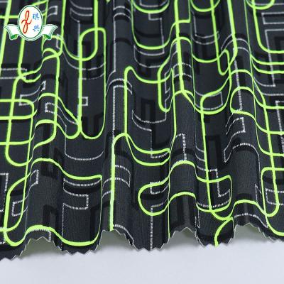 China Nylon Knitted Stretch Lycra Stretch Fabrics Digital Print Fabric for sale