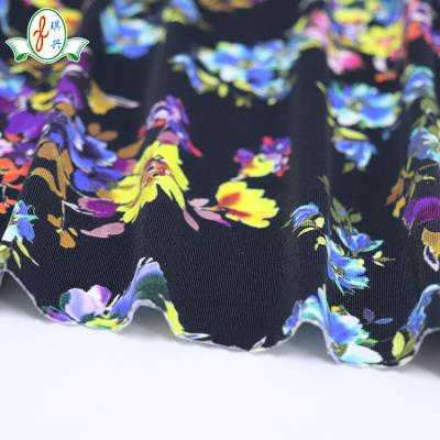 China DTY Stretch Leggings Sportswear Fabric 82 Polyester Yoga Sportswear Fabric Imitated Cotton Sportswear Fabric for sale