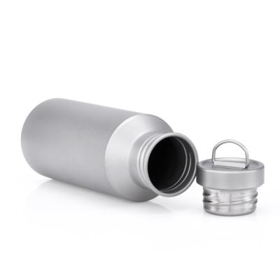 China biocompatible & Corrosion Resistant Surface Titanium Sports Bottle 550ml Titanium Bottle To Increase Cycling for sale