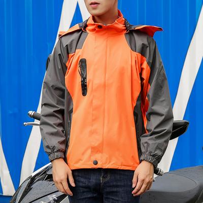 China Men's Camping Windproof Jacket Plus Size Unisex Hooded Custom Logo Waterproof Jacket Sportswear Outdoor Waterproof Man for sale