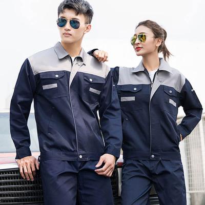 China Wholesale Activies Workshop Factory Outdoor Workwear Suits Wear Resistant Clothing Custom Logo Sportswear Labor Insurance Clothing Auto Repair for sale