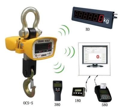 China OCS-S135BD eletronic digital hanging crane scale for sale