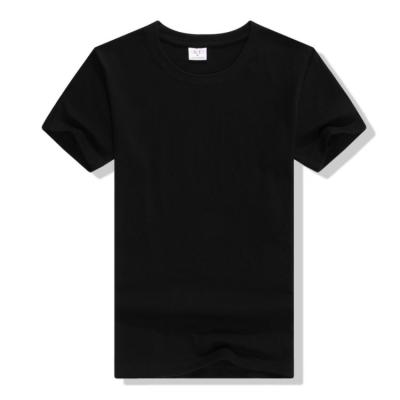 China 2021 Breathable Sleeve T-shirt Polyester Cotton Round Collar Shorter Over Size T Shirt For Men for sale