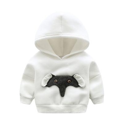 China Wholesale new style anti-shrink plus velvet and autumn cartoon baby blouse spring baby sweater hoodie for sale