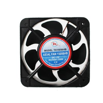 China Material of Construction Shops 15050 DC Fan 12V 24V 48V, 150x150x50mm Brushless DC Fan Sleeve or Ball Bearing, 6 Inch 150mm RD FG Axial Function Fan for sale