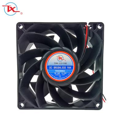 China Computer Case/CPU Fan 12v 9238 Solar Powered Auto Cool Air Vent DC Fan , Cool Fan for sale