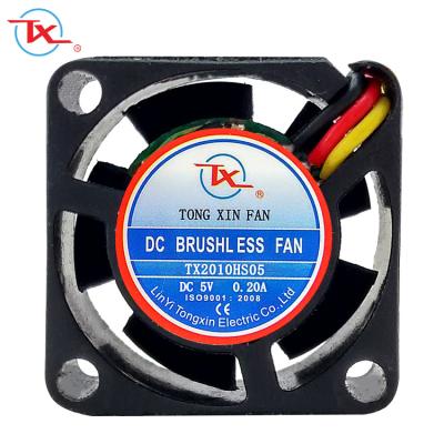 China Plastic Fan 20x20 2010 3V 5V 12V Mini Brushless Cooling DC Fan for sale