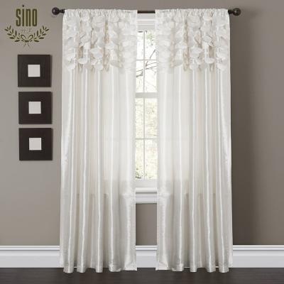 China Insulated Taffeta Circle Rod Dream Pocket Curtain Fashion Designs Panels Latest for sale